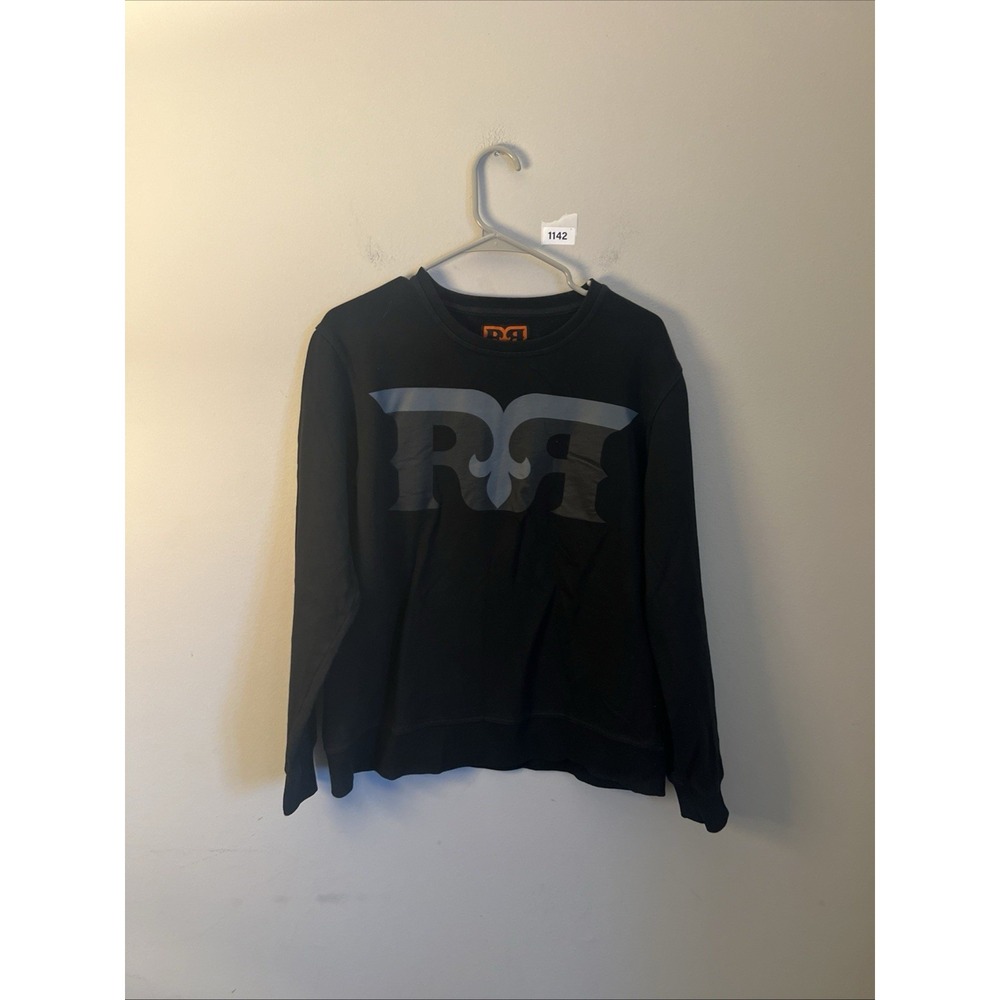 Rock and Revival double R pullover sweatshirt black Large
